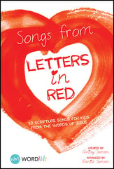 Songs from Letters in Red Unison/Two-Part Choral Score cover